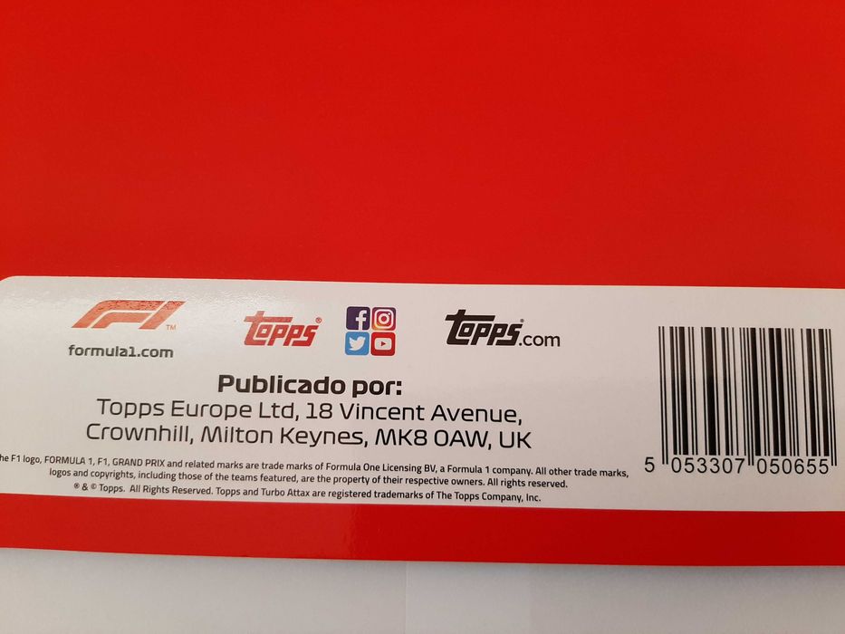 Cromos Fórmula 1 Topps Official F1 2021 Season