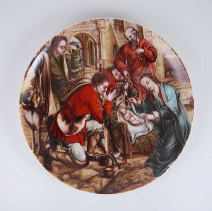 Pratos de Natal Vista Alegre, CADA