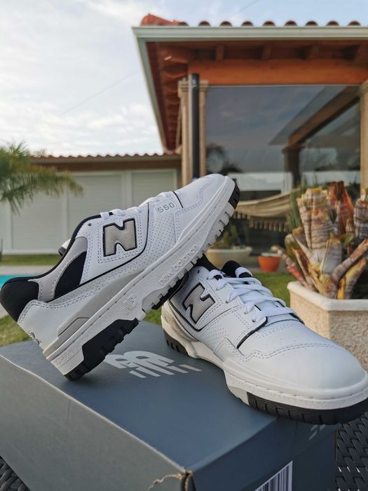 New Balance 550 Cream / Black 39