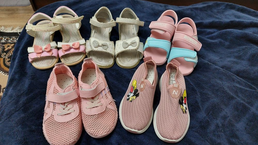 Кроссовки,  босоножки 29р 30р одним лотом