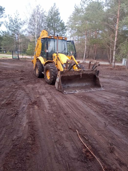 Usługi koparką, koparko-ładowarką, usługi wywrotką Łochów  Kamieńczyk