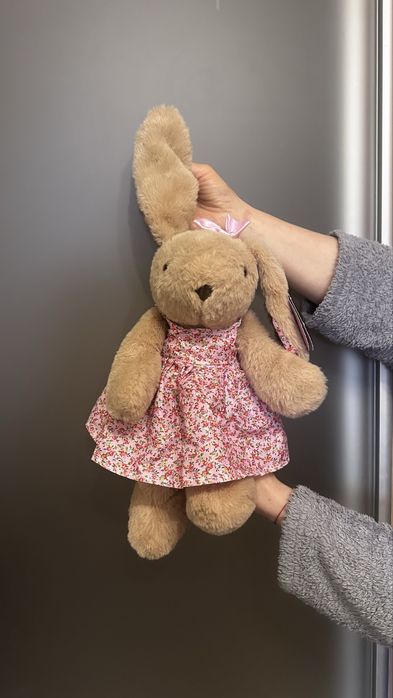 Іграшка дитяча плюшевий зайчик нова