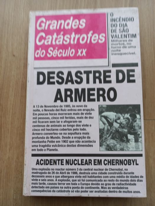 Livro Grandes Catástrofes do século XX