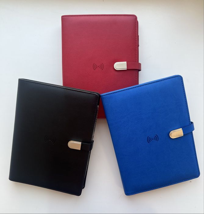 Смарт блокнот ежедневник щоденник з зарядкою, Повер банк, флеш 16 Gb