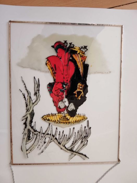 witraże ręcznie malowane