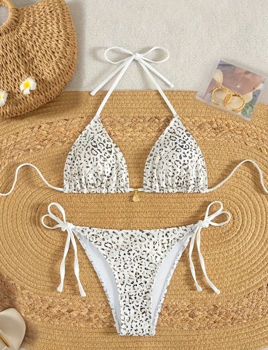 Купальник/леопардовий принт