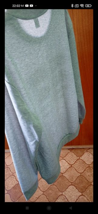 Męska bluza XXL szara