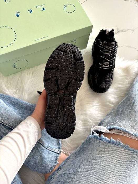 Кросівки Off-White Be right Back Black чорні офвайт бірайт бек офіс НОВІ 37-45 БЕЗ ПЕРЕДПЛАТ ЗІПТАЙ