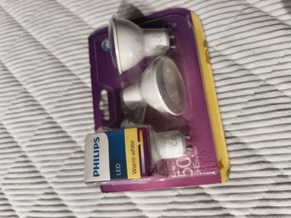 LED Philips gu10 4.7W 345 lumen trojpak