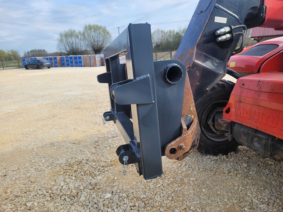 Adapter/ Przejściówka z ładowarki JCB MANITOU MERLO SCHAFFER na Euro