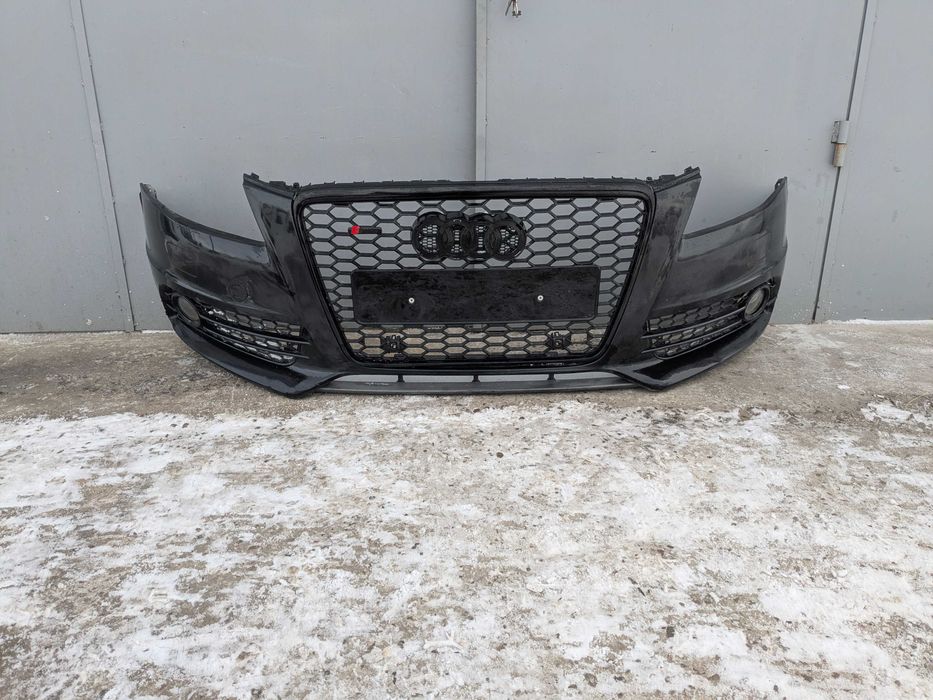 Бампер передній Audi A4 B8 Ауді А4 Б8 LZ9Y 08-12 рік S-line Передний
