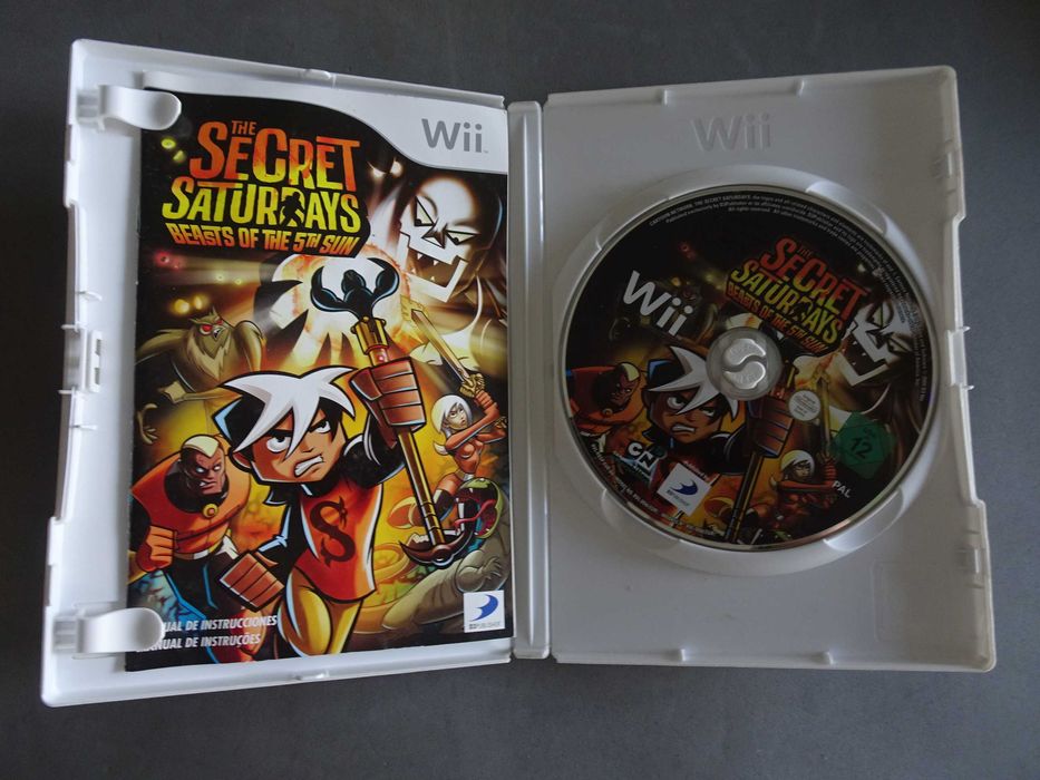 Jogo WII - The Secret Saturdays - Beasts of The 5th Sun
