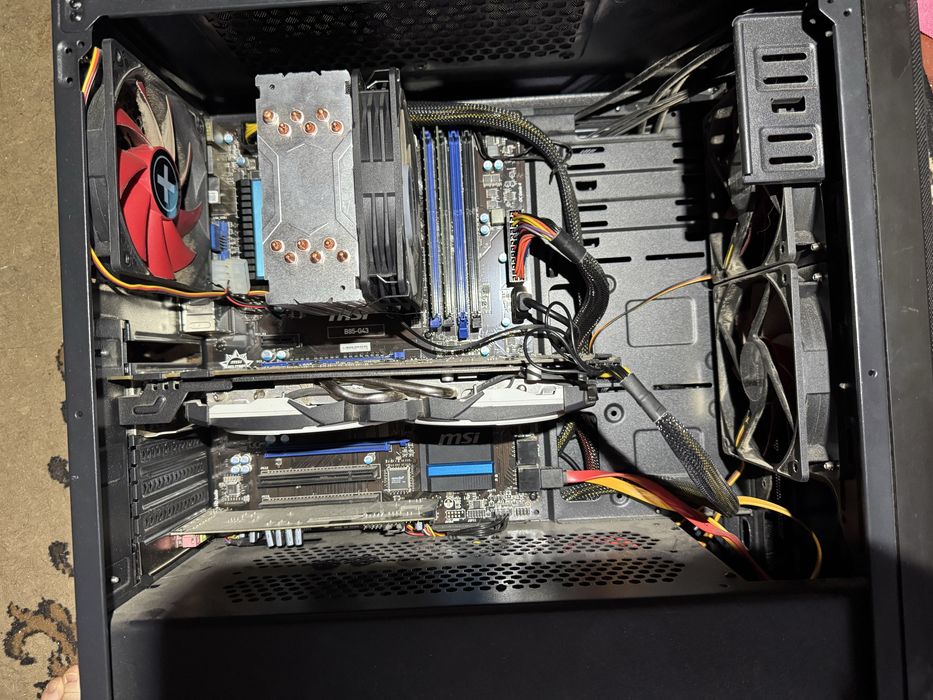 Компьютер Intel i7 4790k, GTX 1070 8Gb, 8Gb Ram, SSD 128Gb + HDD 3Tb