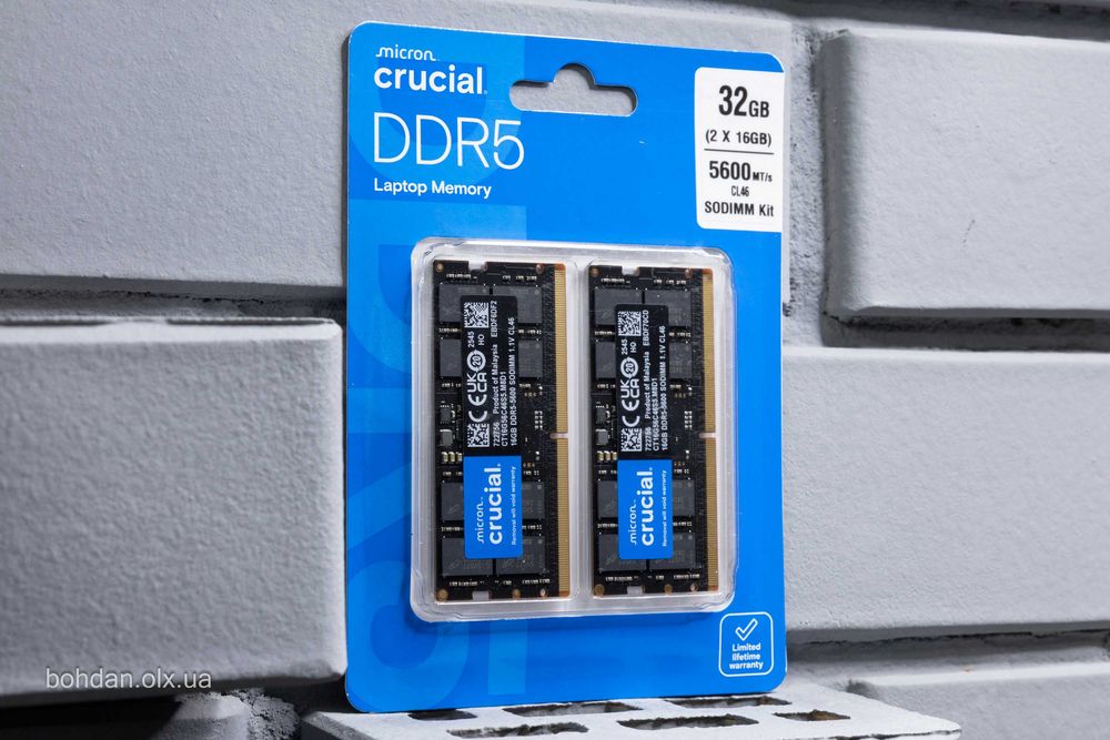 crucial ddr5 5600 - купити комплектуючі для ПК - Ціна на OLX.ua