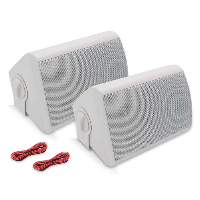 Coluna de Som de 20W com Suporte para fixar na Parede - NOVA