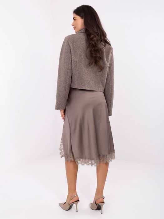 Spódnica damska midi fango elegancka z koronką RUE PARIS