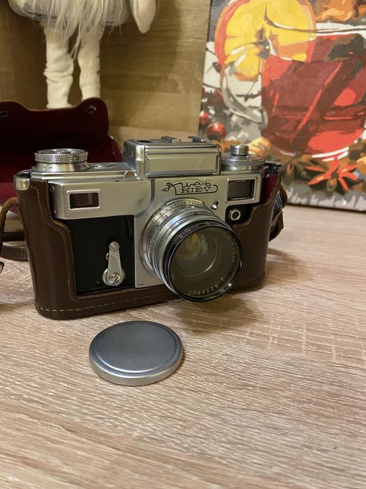 KIEV-4 Contax Rangefinder RF 35mm Camera Jupiter-8m Lens