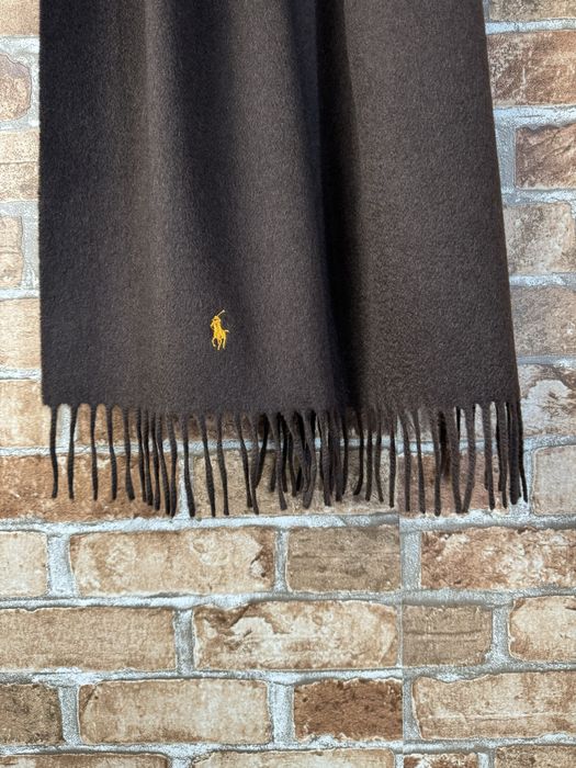 Кашемировый шарф Polo Ralph Lauren made in Scotland (оригинал)