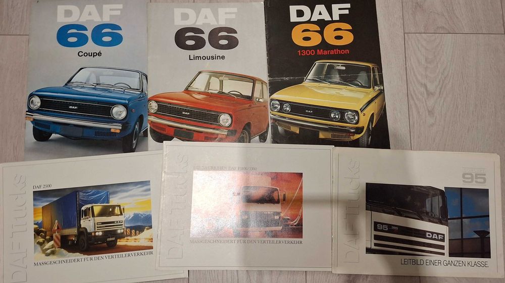 Prospekty, katalog, folder - Daf