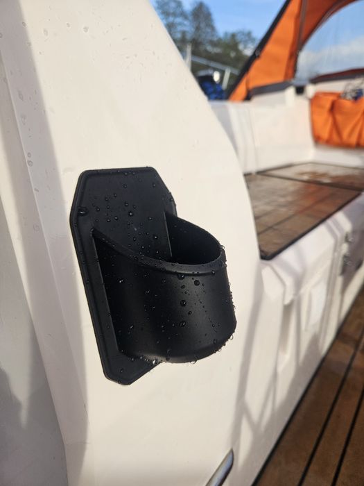 Uchwyt na puszkę/napój/kubek. Cup Holder silikonowy. Do łódki, jachtu