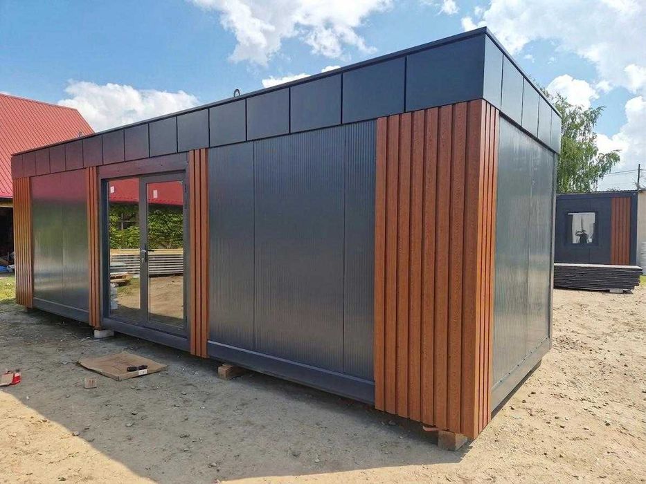 Kontener biurowy, pawilon, domek, 6x3, 7x3, 9x3