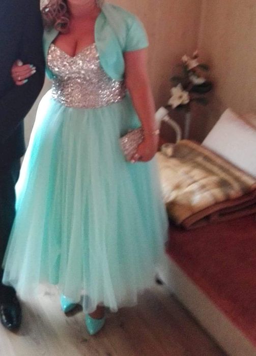 Promocja mega piękna ślubna plus buty rozmiar 35/36 gratis