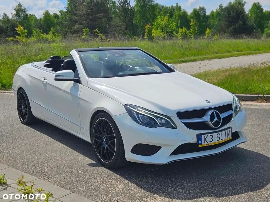 Mercedes-Benz Klasa E AMG LED Diesel Automat Zamiana Kabriolet