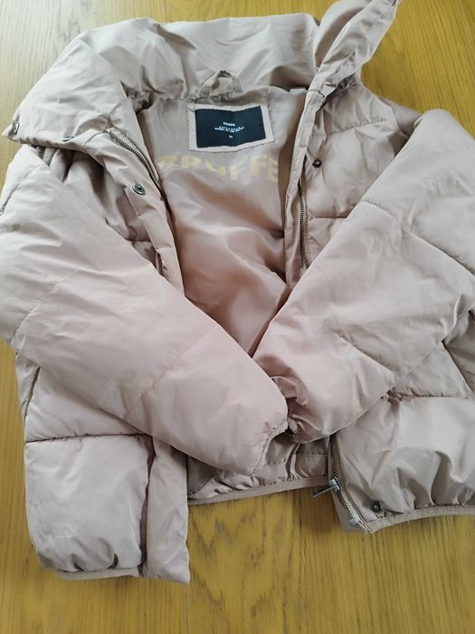 Kurtka Cropp XS beżowa