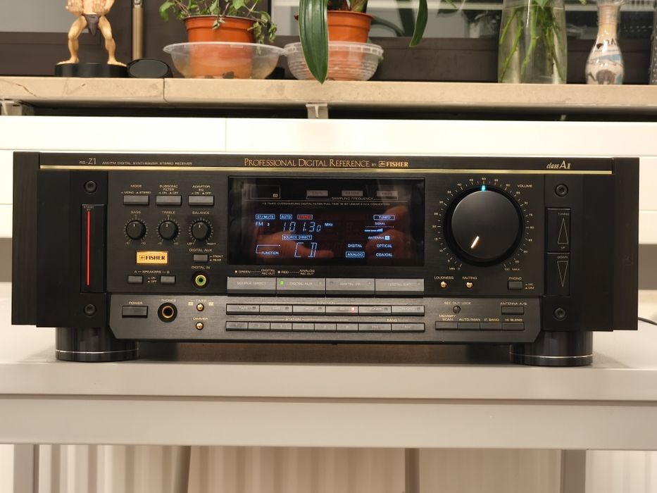 HiEnd Стерео ресивер Fisher RS-Z1  2ЦАПа PCM58 ! 2х150 Вт ! 21 кг !