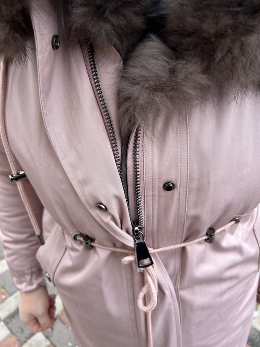 Парка з натурального хутра