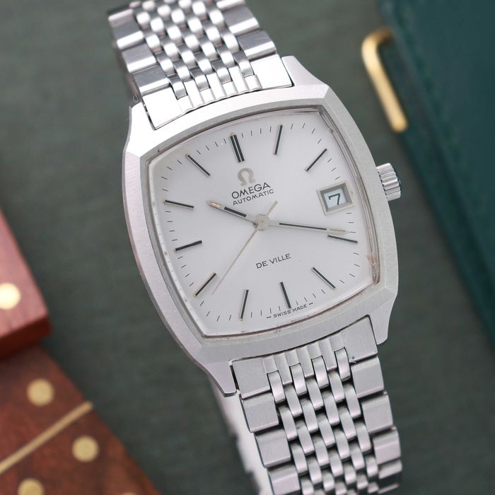 Zegarek meski Deville kostka automat bransoleta bor