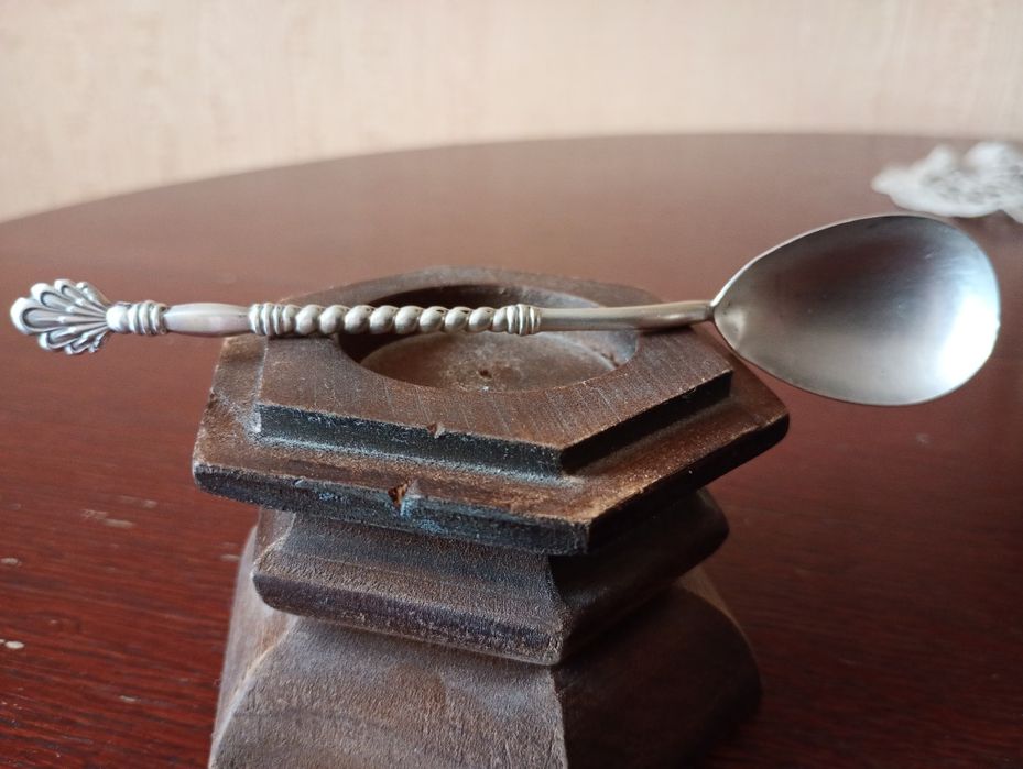 Чайная ложка серебро