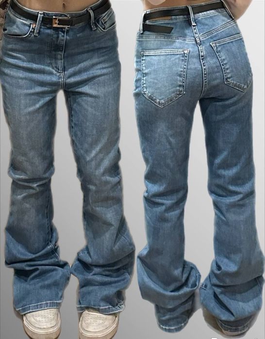 Джинси фларед jeans flared - JP PEACHY FLARE STRIKE Bik Bok (Never Denim)