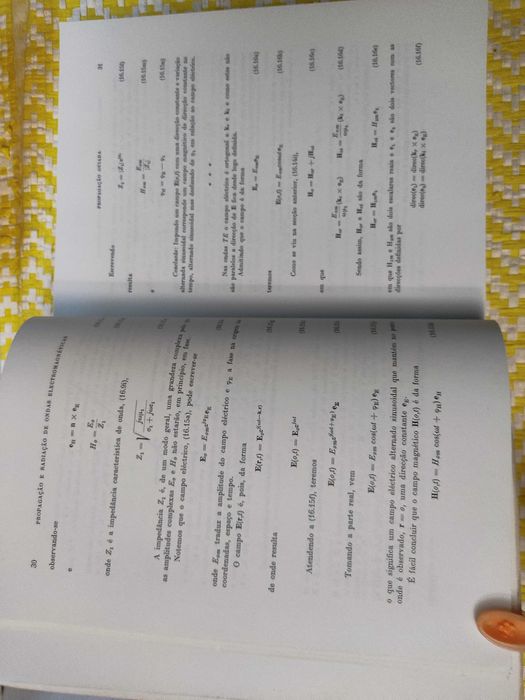 Propagação e radiação de ondas electromagnáticas –
 M de Abreu Faro