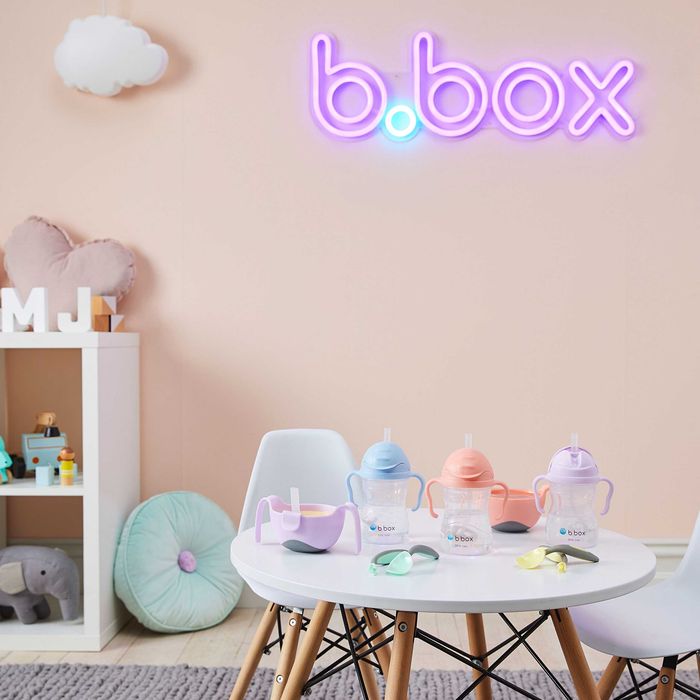 B.box bidon ze słomką 240 ml bubblegum