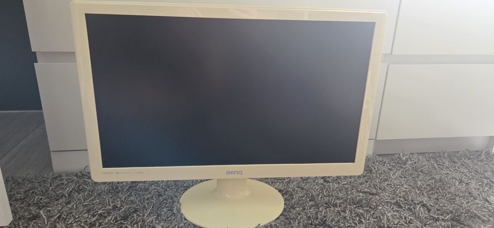 monitor BenQ biały