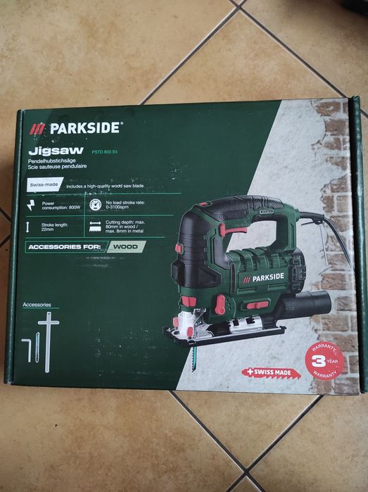 Лобзик 800 Вт ГЕРМАНИЯ Parkside® PSTD 800 E4 лобзік Электролобзик