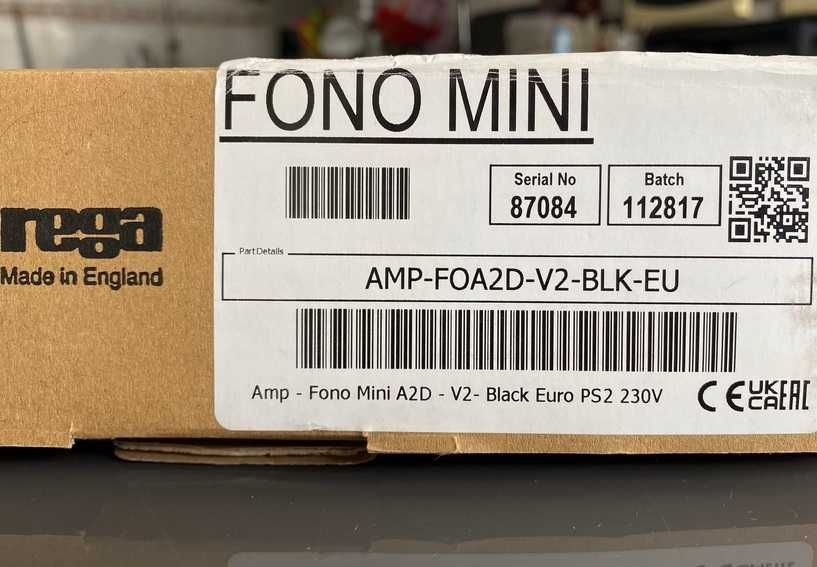 Rega Fono Mini A2D MK2 phono preamp NOVO