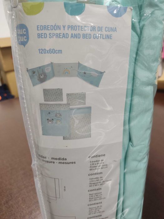 Edredom cama bebê