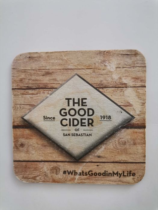 Base para Copos - The Good Cider - Since 1918 of San Sebastian