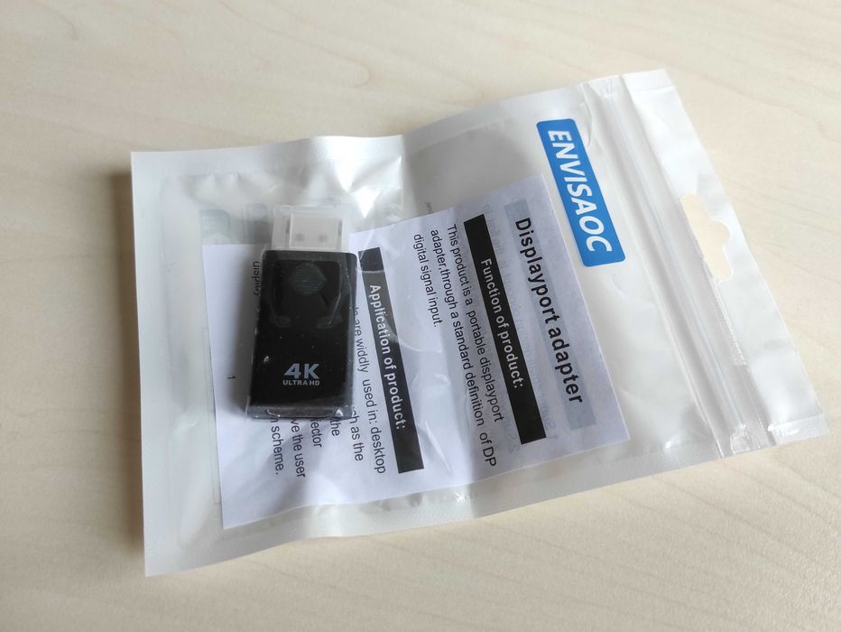 якісний перехідник / адаптер Display Port to HDMI (4K 60Hz)