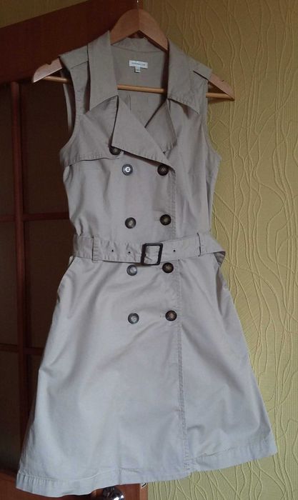 Сарафан-тренч з поясом, р.S