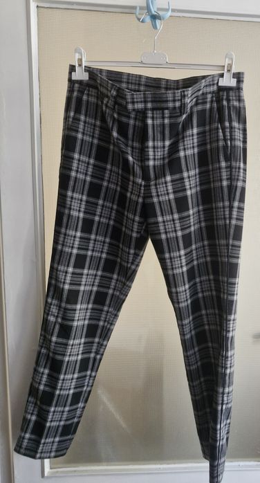 Spodnie w kratkę unisex