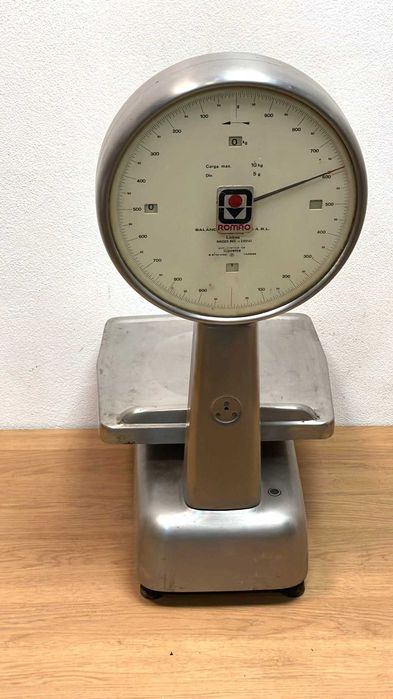 Balanças antigas de mercearia duplo mostrador