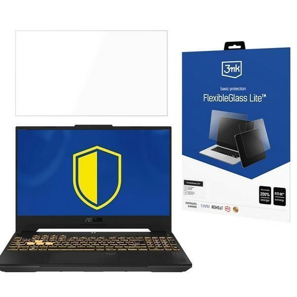 3MK FlexibleGlass Lite ASUS TUF GamingF15 do 17" Szkło Hybrydowe Lite