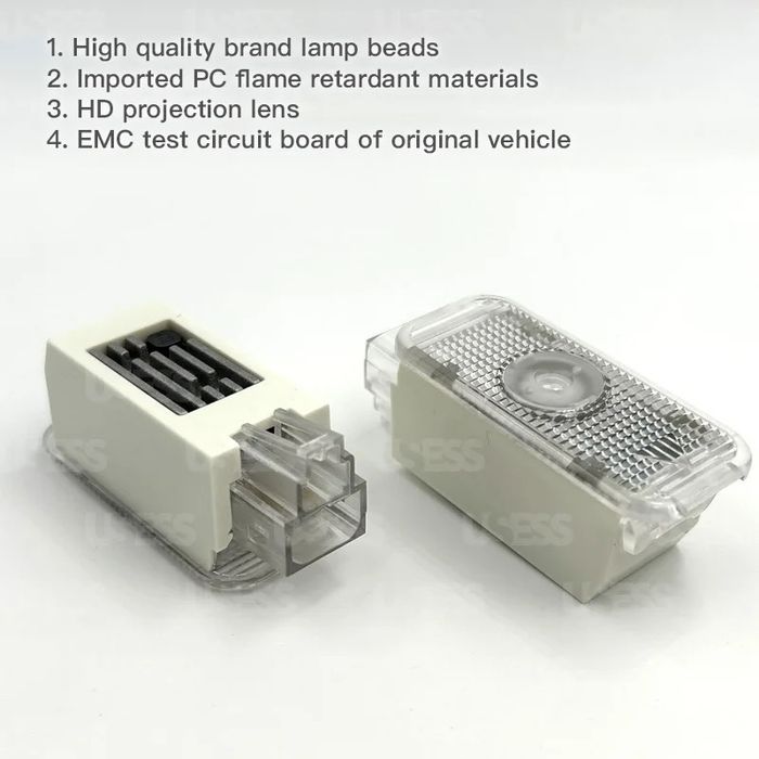 Audi невигораючі проектори логотипів Osram Гарантія Якість