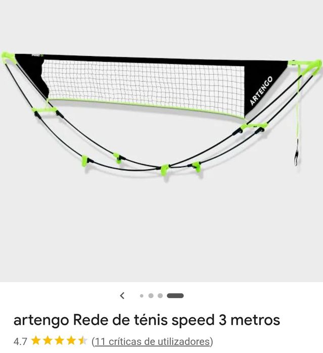 Rede de ténis impecável