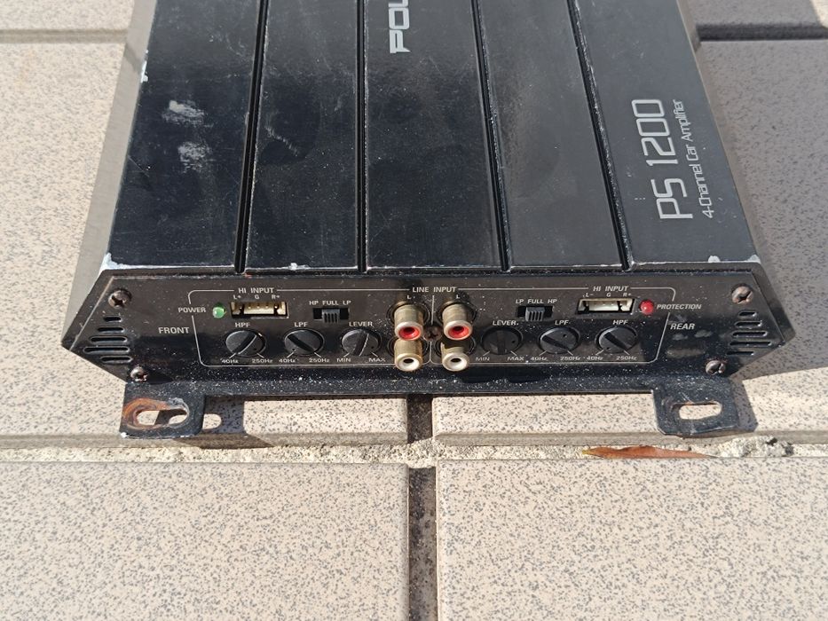 Amplificador de Carro de 4 canais "Power Strike PS 1200" – 1200W (4x300W)