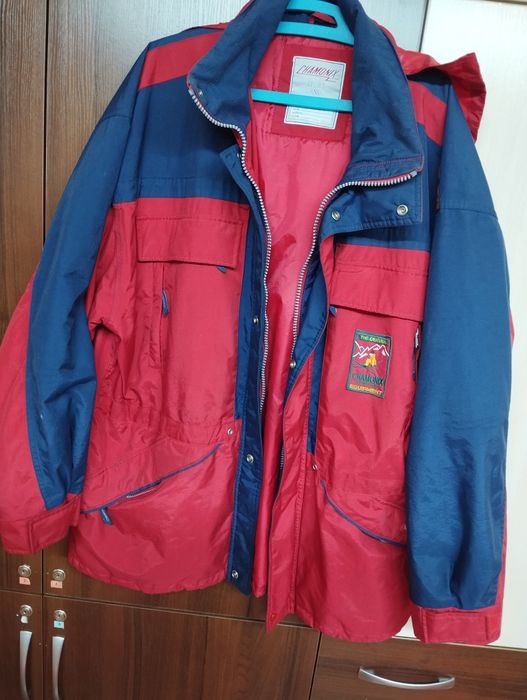 Вінтажна лижна чоловіча куртка 58 розмір