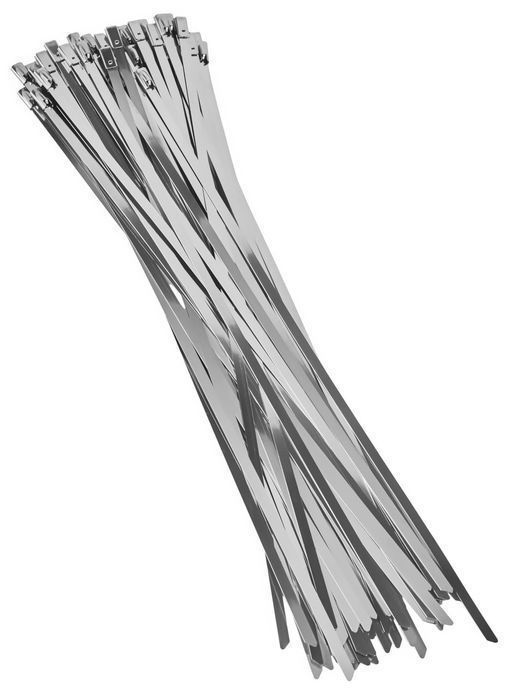 Opaski zaciskowe stalowe/metalowe 4,6 x 300 100el. kd10864 Kraft Dele